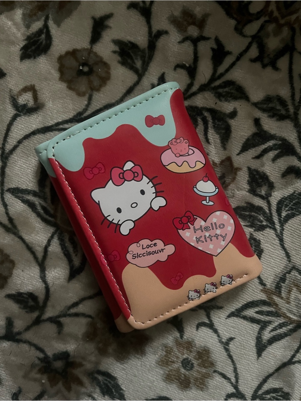 Hello Kitty Pink, Red and Peach Mini Wallet for Kids